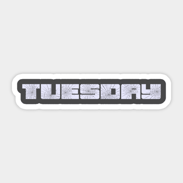 Tuesday Sticker by VellArt